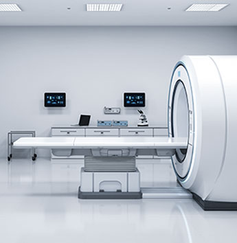 MRI machine in clean room